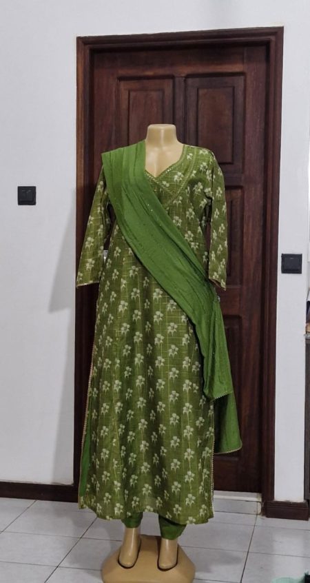 Green Anarkali