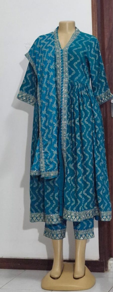 Light Blue Anarkali